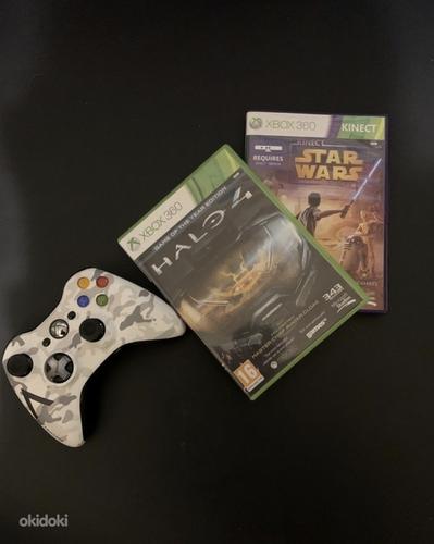 Xbox 360+kinect+1 lisapult+mängud (foto #3)