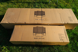Batuut 425 sm + kaitsevõrk + redel 14ft (4.25 m) (10 foto / 10)