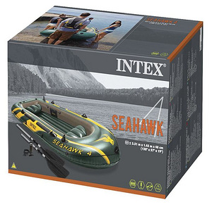 Надувная лодка 4-местная Intex 68351 SEAHAWK-400 (5 фото из 5)