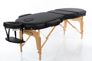 Kokkupandav massaažilaud RESTPRO® VIP OVAL 3 Black (2 foto / 9)