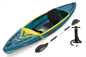 Одноместный надувной каяк Bestway Arrow Elite X1 365x73x30 (3 фото из 9)