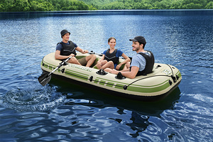 Надувная лодка 3-местная Bestway Voyager X3 Raft, 294x137 (8 фото из 9)