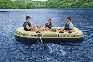 Надувная лодка 3-местная Bestway Voyager X3 Raft, 294x137 (9 фото из 9)