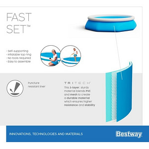 Bassein Bestway 57270 Fast Set 305x76 cm Pool Set (7 foto / 8)