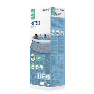 Bassein Bestway 57372 Fast Set 457x107 cm Pool Set (10 foto / 10)