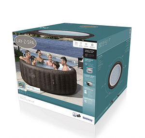 Bestway LAY-Z-SPA Bali AirJet 6001P bassein-mullivann 5-7 (10 foto / 10)