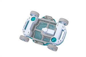 Basseinipuhastusrobot Aquatronix G200 Bestway 58765 (6 foto / 7)