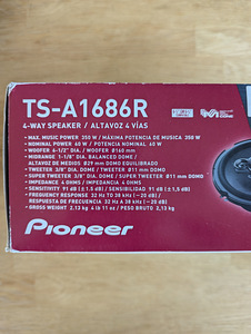 Autokõlarid Pioneer TS-A1686R (5 foto / 5)