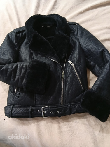 Стильная куртка-авиатор Zara TRF — Размер XS