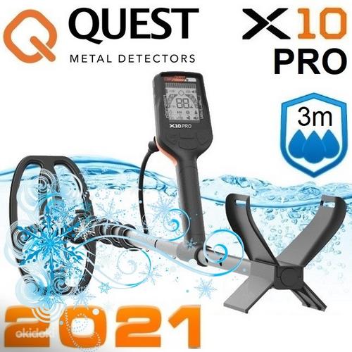 Новые металлоискатели, магниты и аксессуары Quest X10 PRO (фото #1)