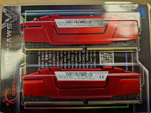 G.SKILL DDR4 16GB PC 3600 CL19 KIT (2x8GB) 16GVRB Ripjaws (1 foto / 1)