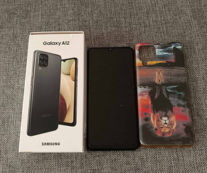 Samsung Galaxy A12 4GB RAM/64GB sisemälu, must (1 foto / 4)