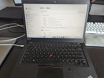 Lenovo ThinkPad T14 Gen 1 — Intel Core i7 48 ГБ ОЗУ