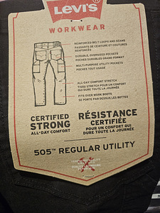 Levi's® Workwear WORKWEAR 505 ® UTILITY - Рабочие джинсы (4 фото из 4)