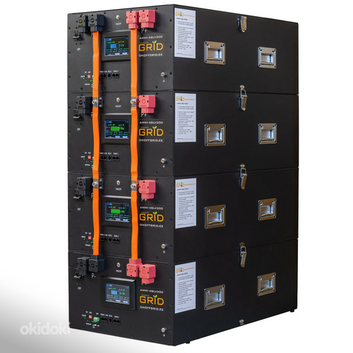 Madalpinge LifepO4 akupank 51.2v 16KWh koju ja suvilasse