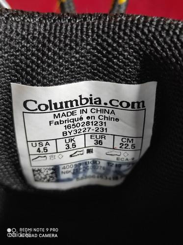Columbia кожаные походные ботинки Newton Ridge, размер 36 (фото #1)