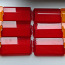 20 шт. Рассеиватель задних фонарей ВАЗ 2101 красный – новые (фото #1)