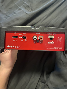 Pioneer GM-A3702 võimendi 500w max (2 foto / 6)