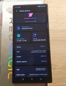 ZTE Nubia RED MAGIC 8 Pro 5G 12/256 GB (3 foto / 10)