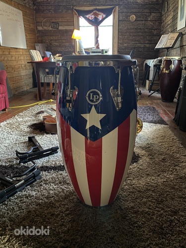 Lp Matador Puerto Rican Flag Motif Quinto