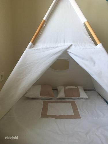 Палатка с подкладкой и 2 подушками (фото #3)