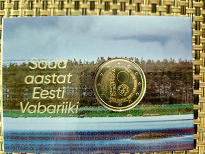 Estonia all 2 euro coins BU 2015-2025 (7 foto / 10)