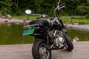 Honda Monkey stiilis 4T mopeed – tänavalegaalne projektikas! (7 foto / 9)
