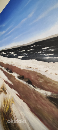 Акриловая картина "Пляж Уолтин Кунда" (фото #5)