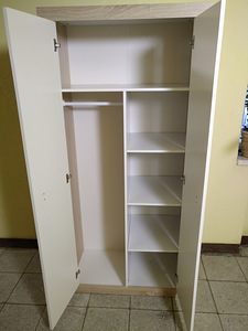 Riidekapp 90x190x50 kasutatud heas olukorras, tasuta (2 foto / 2)