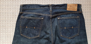 RALPH LAUREN Polo uued tumesinised teksapüksid 34/36 (3 foto / 3)