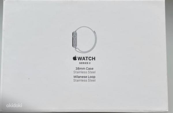 Apple Watch Series 2 - Нержавеющая сталь 38 мм, миланская петля (фото #3)