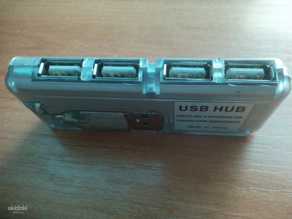 USB-HUB на 4 порта, новый (фото #1)