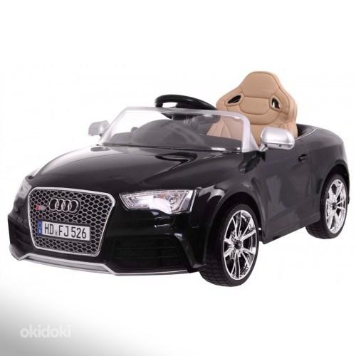 Audi RS5 чёрный детский автомобиль (фото #1)