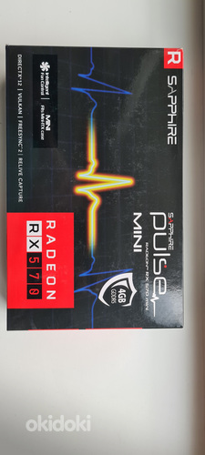 Videokaart RX 570 ITX Pulse 4GB (foto #1)