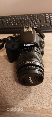 Canon EOS 100D, 18-55mm kit lens, 32GB SD kaart + kott (foto #3)