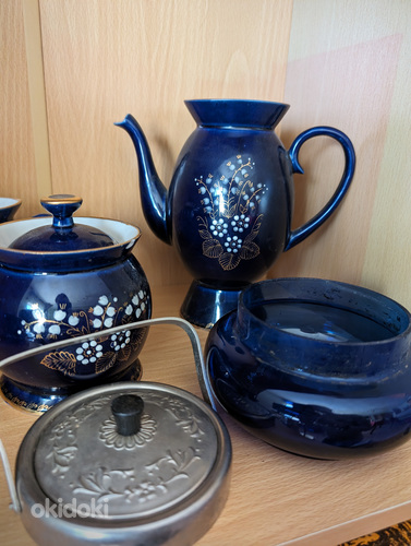 Синяя посуда (фото #3)