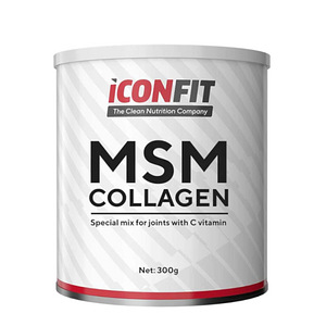 Iconfit MSM Collagen + Vitamiin C MAITSETA 300g 13,9€->9,5€ (1 foto / 1)