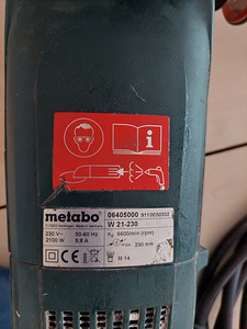 Nurklihvija (lihvmasin) METABO W 21-230 (7 foto / 7)