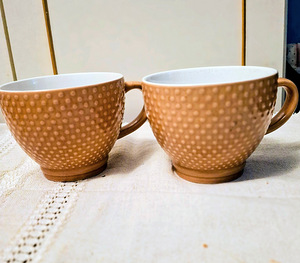 Suured keraamilised kruusid 500-400 ml (9 foto / 9)