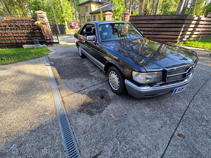 Mercedes Benz 500 SEC (C 126) coupe. V8 164 kw. 1987. (12 foto / 12)