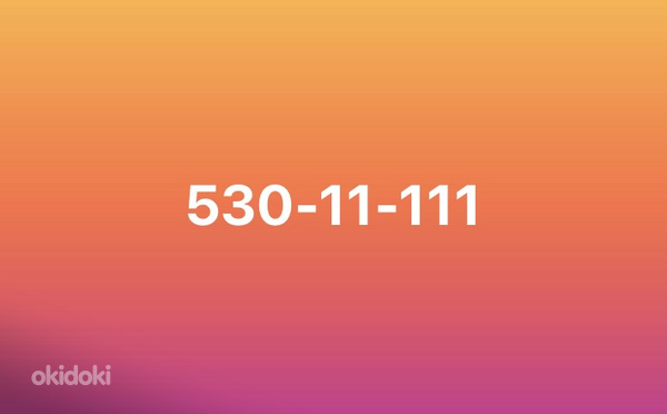 Hea ja lihtne telefoninumber