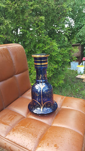 Красивая синяя ваза (2 фото из 3)