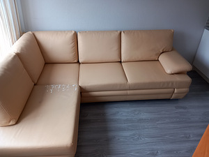 Диван кожаный (3 фото из 9)