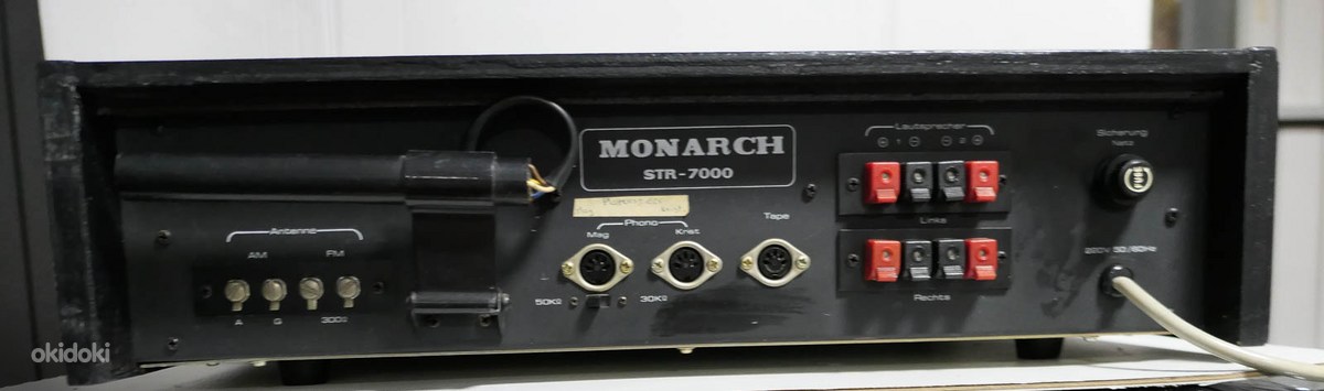 Ressiiver võimendi receiver monarch str-7000 vintage (foto #2)