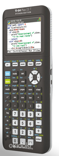 Графический калькулятор TI-84 Plus CE-T Python Edition