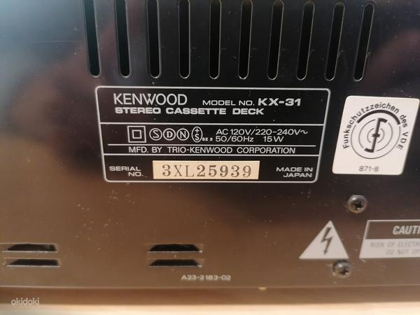 Кассетная стереодека Kenwood KX-31 (фото #4)
