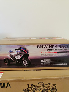 Laste elektriauto (trike) BMW (7 foto / 7)