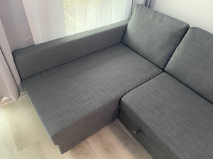 Nurgadiivanvoodi koos pesukastiga, DORMEO TOPPER 5CM (2 foto / 9)