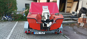 Kaater koos mootoriga (2 foto / 9)