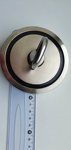 600kg tõmbejõuga kahepoolne otsimismagnet, õngitsemismagnet (3 foto / 10)